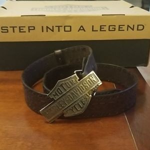 Harley Davidson belt and Buckle